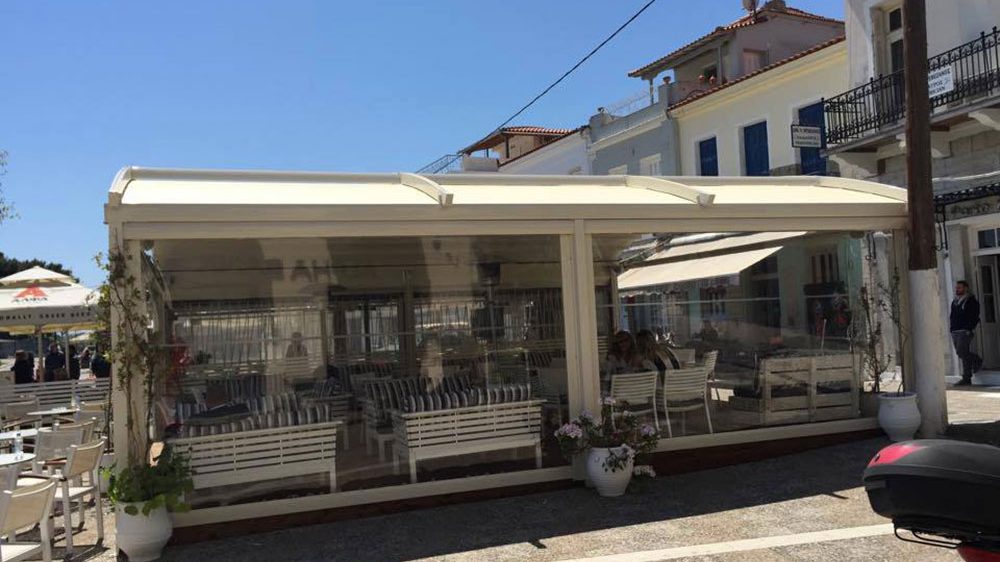 CURVED PERGOLA, SKIATHOS