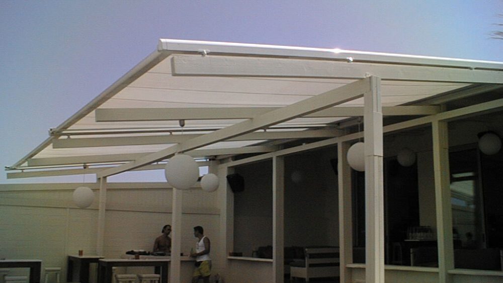 EINZIEHBARES PERGOLA SYSTEM