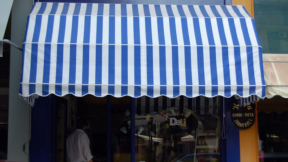 BASKET AWNING – CURVED AWNING