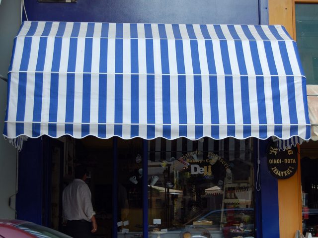 BASKET AWNING – CURVED AWNING