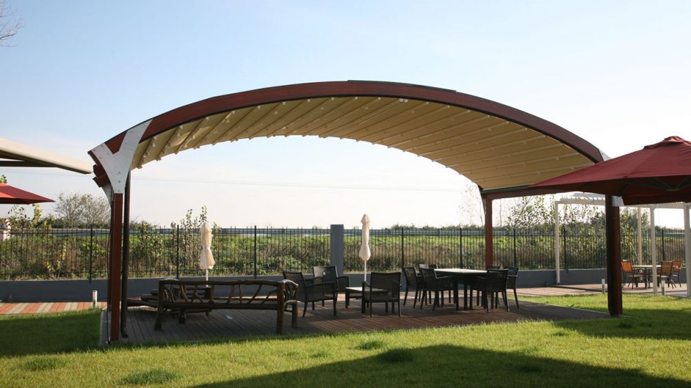 REOPENING PERGOLA SYSTEM